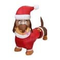 thumbnail image 2 of Christmas Decorations Clearance!! Christmas Inflatable Dachshund Inflatable Outdoor Dog for Outdoor Indoor Holiday Blow Up Inflatables Decor, 2 of 6