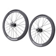 thumbnail image 1 of Cycle Front Rear Wheel Assembly, 20 Inch Double Layer Rim Aluminum Alloy Folding Cycle Wheelset  for Repairing, 1 of 7