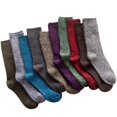 thumbnail image 4 of ENJOYW Autumn Winter Warm Unisex Solid Color Elastic Breathable Middle Tube Crew SocksNylon, Spandex, 4 of 7