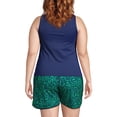 thumbnail image 2 of Lands' End Women's Plus Size DD-Cup High Neck UPF 50 Modest Tankini Swimsuit Top, 2 of 4
