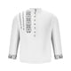 thumbnail image 3 of Blusas y camisas de manga larga con cuello en V, chaqueta de algodón y lino para hombre, camisa de manga larga estampada, cárdigan con botones, blusa para hombre, 3 of 6