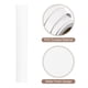 thumbnail image 3 of Uxcell Papel Tapiz Autoadhesivo y Despegable Papel Contacto Color Sólido Vinilo Papel de Pared Decorativo Blanco 118" x 15.7", 3 of 7