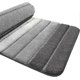 thumbnail image 1 of Non-slip Bath Mat, Extra Soft Bathroom Rug, Machine Washable, Water Absorbent, 40 X 60 Cm, Gray, 1 of 5