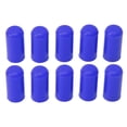 thumbnail image 2 of 10 Uds. Tapa de manguera de vacío de admisión de 6mm resistencia al desgaste de silicona Flexible impermeable cubierta de tubo de admisión automática tapón final azul, 2 of 9