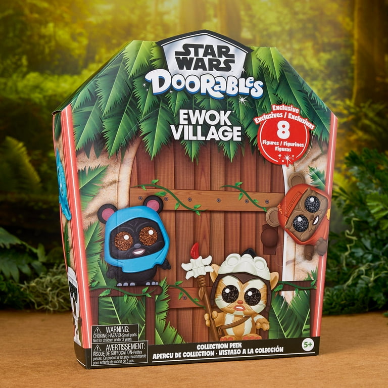 輝く高品質な STAR WARS™ Doorables Ewok Village Collection Peek コミック・アニメ