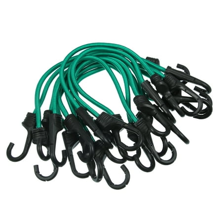 

Strapping Rope Strong Elastic Tie Down Moving Straps with Hooks for Bicycle 11.22 12pcs Dark Green