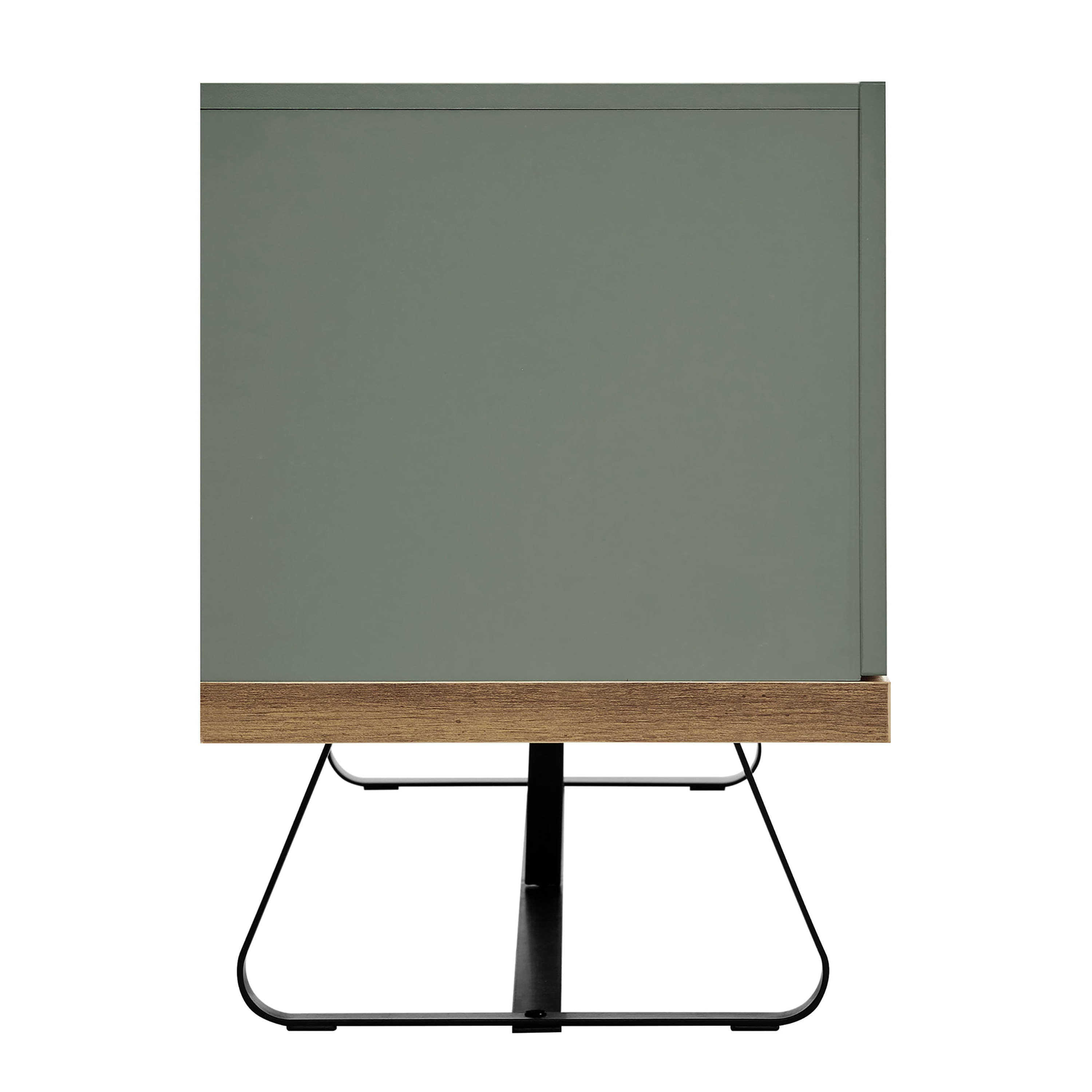 Furniture of America Kono Contemporary Television Stand for TV's up to 65", Sage Green