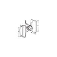 thumbnail image 3 of CRL A139 Sliding Screen Door Latch and Pull with 3" Screw Holes for Academy and Better-Bilt Doors Black, 3 of 3
