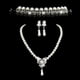 thumbnail image 3 of Conjuntos De Joyas Para De Bodas Crystal Butterfly \u0026 White Pearls BLESIY none, 3 of 8