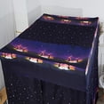 thumbnail image 2 of Toldo de cama Mengersi Galaxy Star para cama de matrimonio negro, 2 of 8