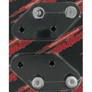 Accutronix FCKB103-B Kick Back Adapter Plate - 1-3/8in. Back - Black