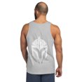 thumbnail image 2 of WARRIOR OF GOD Men's Tank Top (Athletic Heather, 2XL), 2 of 2