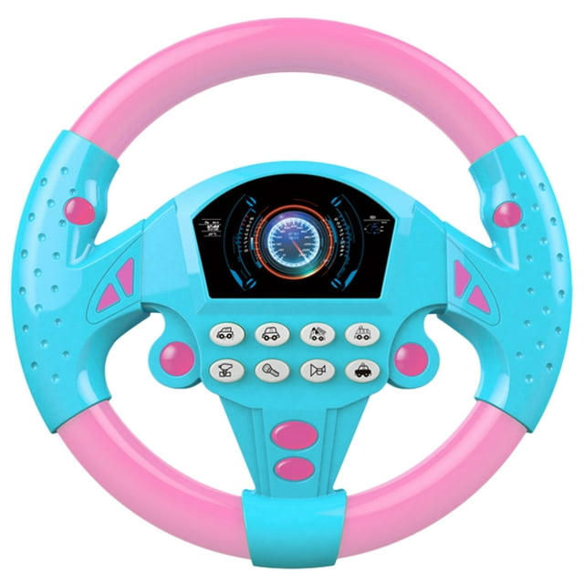 Simulación Juguete Del Volante, Juguete De Rueda De Conducción Para Niños De Plástico Para Niños