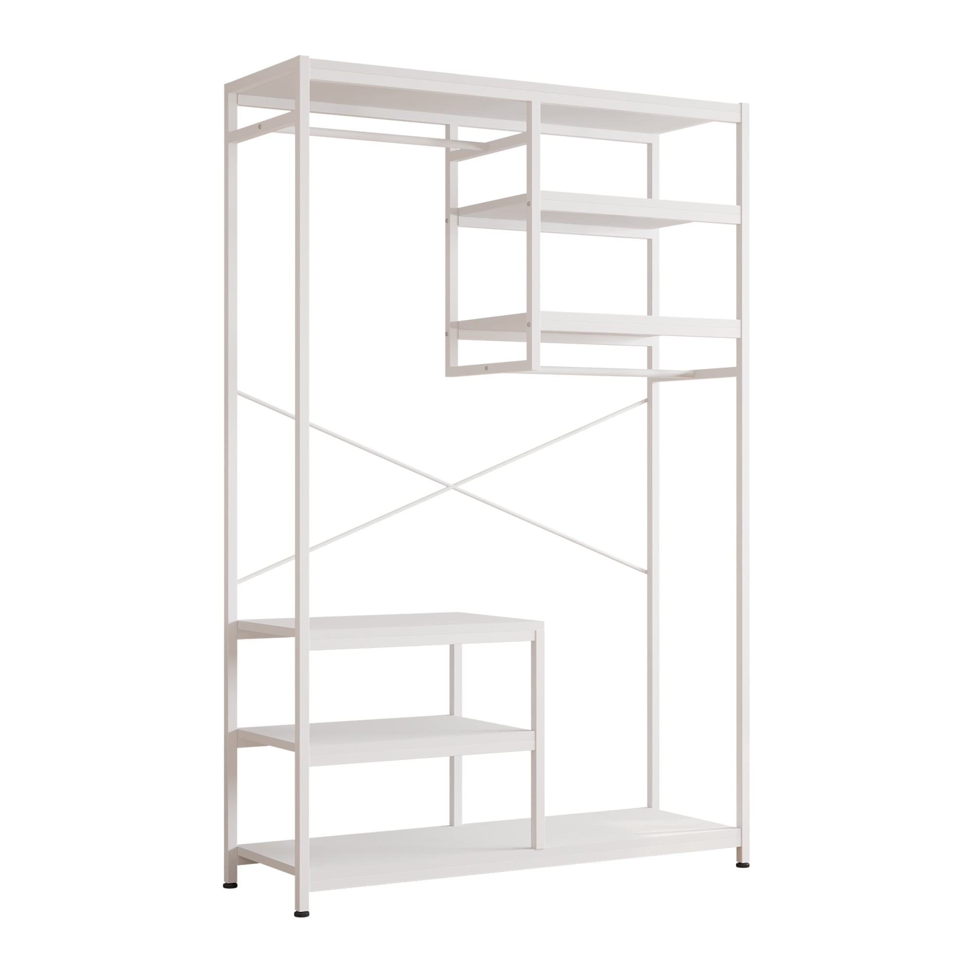 Avery Free Standing Closet System Long Hanging Unit