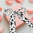 thumbnail image 3 of Shisuyan Cow Print Ribbon Roll: Rustic Farmhouse Diy Craft Ribbon For Wreath Bow Making Present Wrapping Cow Theme Party Decorations, 3 of 8