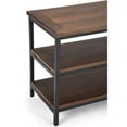 thumbnail image 3 of Atlin Designs 60" TV Stand in Dark Cognac Brown, 3 of 5