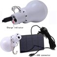 thumbnail image 3 of Solar Lamp Camping, Solar Bulb Portable Solar Powered Led Light Solar Lamp With Solar Panel For Outdoor Lighting Hiking Camping Fishing Tent, 3 of 5