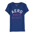 thumbnail image 2 of Camiseta gráfica Aeropostale Womens 1987 NY City azul grande, 2 of 2