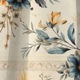 thumbnail image 4 of Designart "Mosaic Floral Vintage III" Boho Blackout Curtain Panels, 4 of 4
