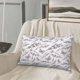 thumbnail image 5 of Lsque Lavender And Butterfly Pattern Pillow Case – Soft & Cozy Throw Pillow Cover, Hypoallergenic Cushion Case for Sleeping Women with Envelope Closure-20"x30", 5 of 6