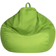 Bean Bag Chair Cover Only Without Filling - Extra Large, Stuffed Animal Storage&Memory Foam - for Adults and Kids Without Filling