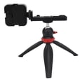 thumbnail image 3 of Kit de trípode de Vlogging Jadeshay para cámara con agarre manual y Luz de relleno, 3 of 8