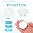 thumbnail image 2 of Tapones para puertas Uxcell para protector de pared, topes de pomo de silicona con adhesivo fuerte de 2", 2 of 6