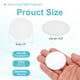 thumbnail image 2 of Tapones para puertas Uxcell para protector de pared, topes de pomo de silicona con adhesivo fuerte de 2", 2 of 6