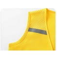 thumbnail image 6 of Womens Tank Tops- Reflective Safety Vest for Men Women Mesh High Visibility Vest Hi Vis Construction Work Vests with Zipper Pockets Yellow XL, 6 of 6