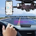 thumbnail image 4 of [Versión 2022] Soporte para teléfono con espejo retrovisor para coche, soporte para teléfono móvil, flexible, retráctil, multifuncional, giratorio 360°, 4 of 5