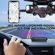 thumbnail image 4 of [Versión 2022] Soporte para teléfono con espejo retrovisor para coche, soporte para teléfono móvil, flexible, retráctil, multifuncional, giratorio 360°, 4 of 5