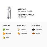 Montale Unisex Fantastic Basilic EDP Spray 3.4 oz Fragrances 3760260458450