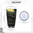 thumbnail image 4 of KLL MoonNight Sky Crow Print 40oz Stainless Steel Insulated Car Cup with Spillproof Lid - Keep Your Drink Hot or Cold on the Go-Straw Three-piece Set, 4 of 8