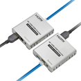 thumbnail image 2 of Expert Connect | 4K 400ft HDMI Extender Over Cat5e / Cat6 / Cat7 Ethernet Cable with Loop-Out, IR Control, Cascading, 2 of 10