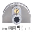 thumbnail image 1 of Glass Door Lock, 3.7V Lithium Battery Low Power Consumption Fingerprint Glass Door Lock High Sensitivity  For Home For Office For Manual Sliding Door For School Single Door, 1 of 8