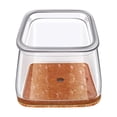thumbnail image 2 of Square Clear Silicone Chair Leg Floor Protectors, Furniture Feet Covers with Pads, Scratch Resistant for Hardwood Floors Table Chairs, 2 of 6