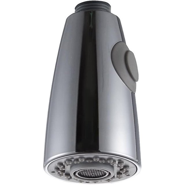 Reemplazo de dos funciones del grifo de la cocina para la ducha de mano, fregadero de cocina, cabezal de pulverización de cromo, interfaz de 1/2" brand modelStyleType