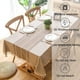 thumbnail image 5 of Mantel con borlas bordadas, mantel a prueba de polvo de lino y algodón para cocina, comedor, fiesta, hogar, decoración de mesa, rectangular Adepaton HMHZ987-5, 5 of 5