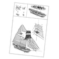 thumbnail image 4 of YAHHU DIY Ship Assembly Model Kits Wooden Sailing Boat Scale Model Decoration for Kids Adults, 15.75 inches / 40 cm, 4 of 5