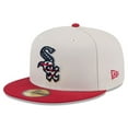 thumbnail image 3 of Men's New Era  Khaki/Red Chicago White Sox 2024 Fourth of July 59FIFTY Fitted Hat, 3 of 6