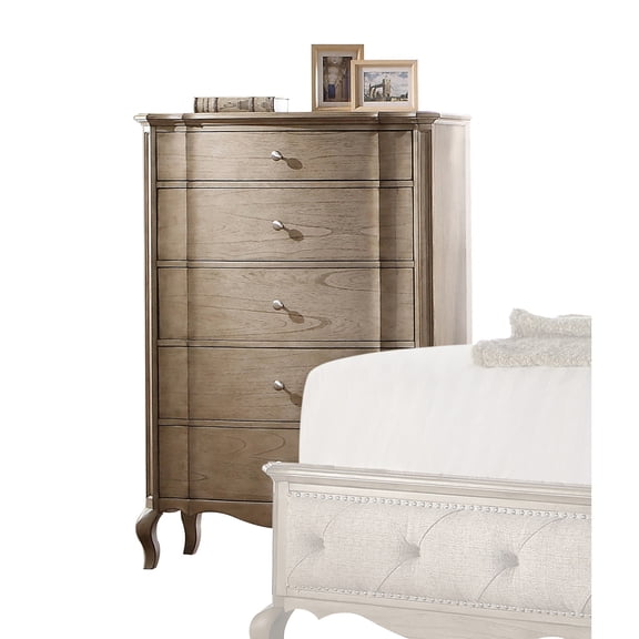 Miekor Furniture Chelmsford Antique Taupe Finish Chest 52524