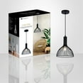 thumbnail image 3 of Xtricity - Suspension, 9.8 '' de Large, de la Collection Carlton, Noir, 3 of 3