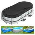 thumbnail image 5 of Rectangular Pool Cover Rectangular Pool Cover for Above Ground Swimming Pool, 5 of 7