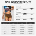 thumbnail image 3 of KLL Golden Pig Cloud Fantasy Pattern Workout Shorts for Women Scrunch Short Gym Yoga Running Sport Active Exercise Fitness Shorts, 3 of 5