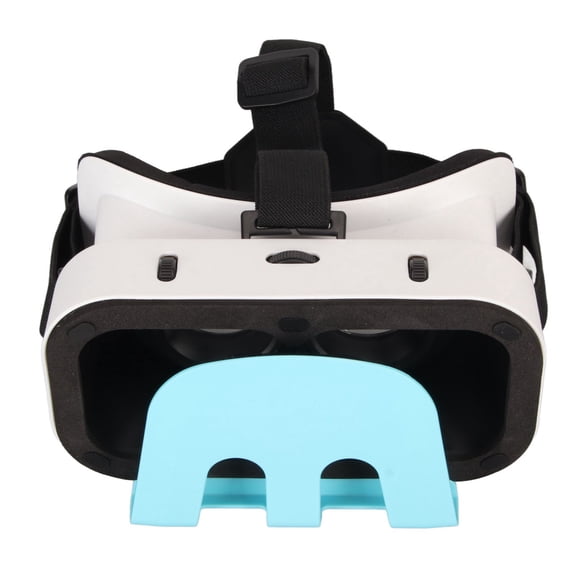 Virtual Reality Headset, Immersive Visual Experience Adjustable Headband Fit Head 3D Virtual Reality Headset Adjustable Lens Reduce Pressure for Game Playing
