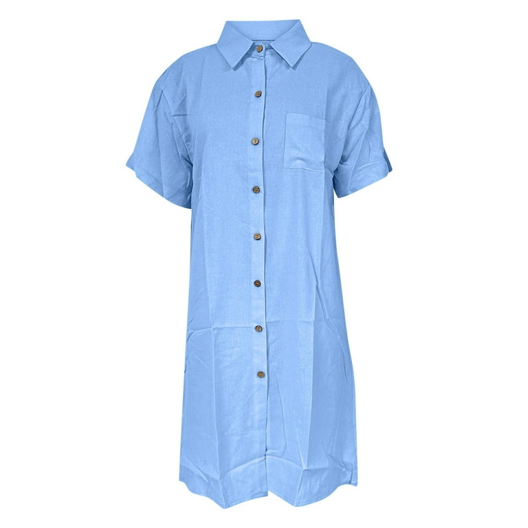 shirt dress amazon Casual Best Amazon Shirtdresses Under $50
