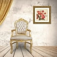thumbnail image 3 of Gladding, Pamela 12x12 Gold Ornate Wood Framed with Double Matting Museum Art Print Titled - Red and White II, 3 of 4