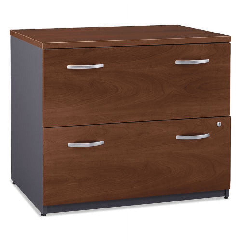 Series C 2 Drawer Lockable Lateral Filing Cabinet, Cherry - image 2 of 4