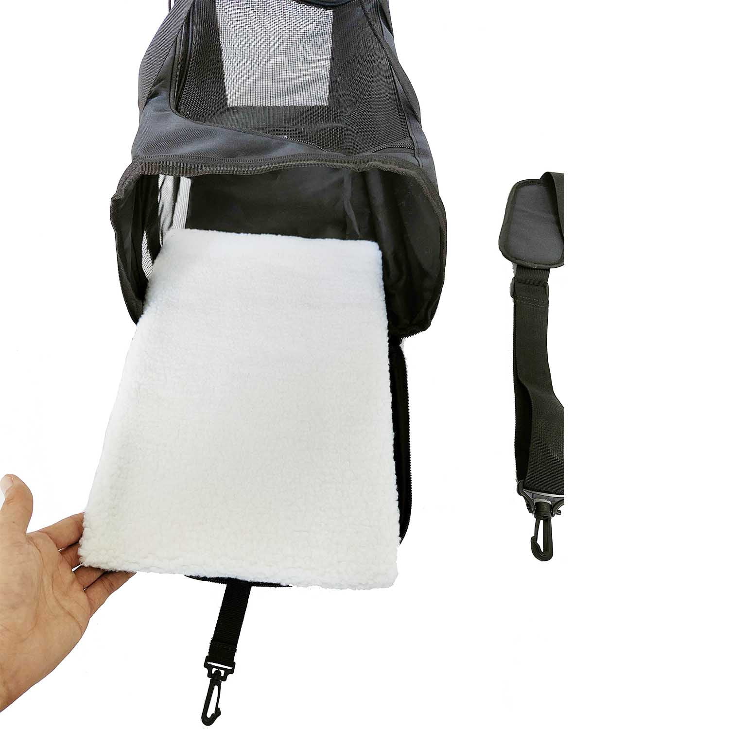 Pefilos 18" TSA Airline Approved Cat Dog Carriers Pet Carrier for Small Medium Cats Dogs Puppies Portable Dog Travel Carrier, Black Pefilos 18" TSA Airline Approved Cat Dog Carriers Pet Carrier for Small Medium Cats Dogs Puppies Portable Dog Travel Carrier, Black