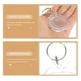 thumbnail image 2 of Clear Acrylic Photo Frame Keychain for Decoration Easy to Use and Lightweight with Unique Shape Transparent 10pcs, 2 of 9